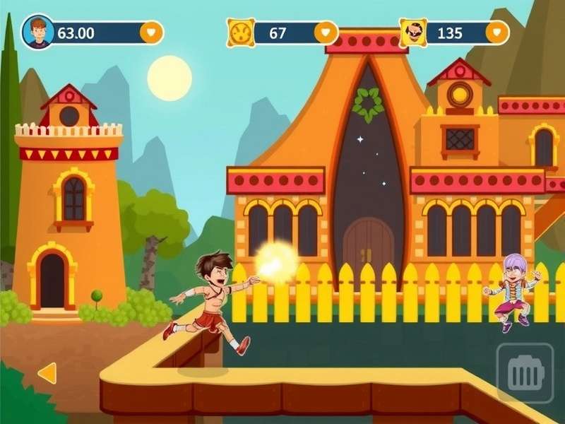 Dazzling Dal Dhokli Dash Gameplay Screenshot